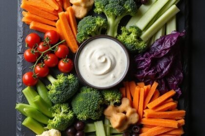 spooky halloween vegetable tray ideas