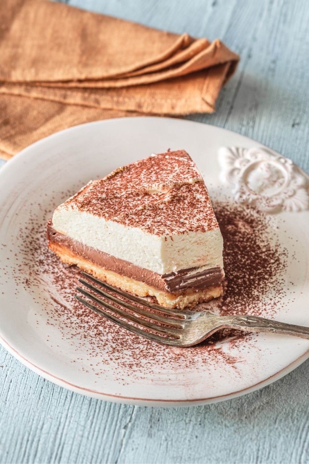 American Chocolate Ripple Cheesecake