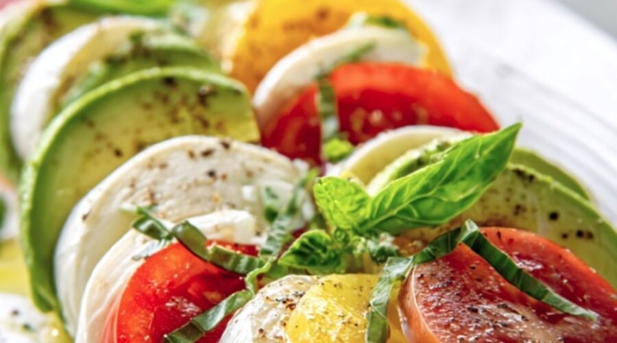 Avocado Caprese Salad