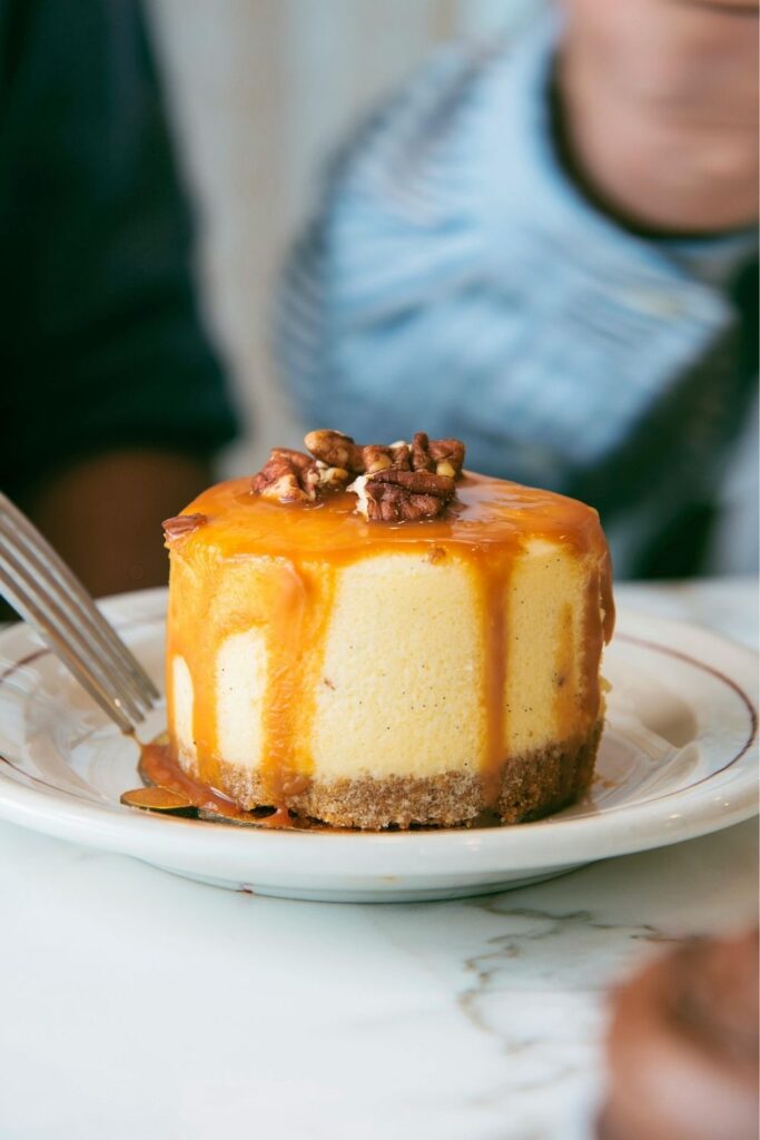 Buttermilk and Honey Cheesecake