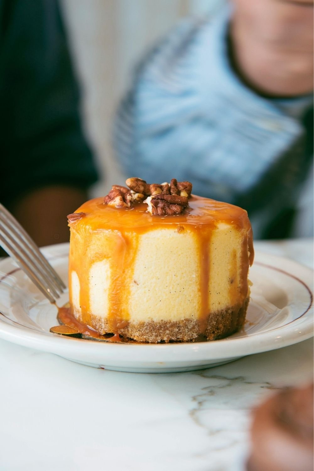 Buttermilk and Honey Cheesecake