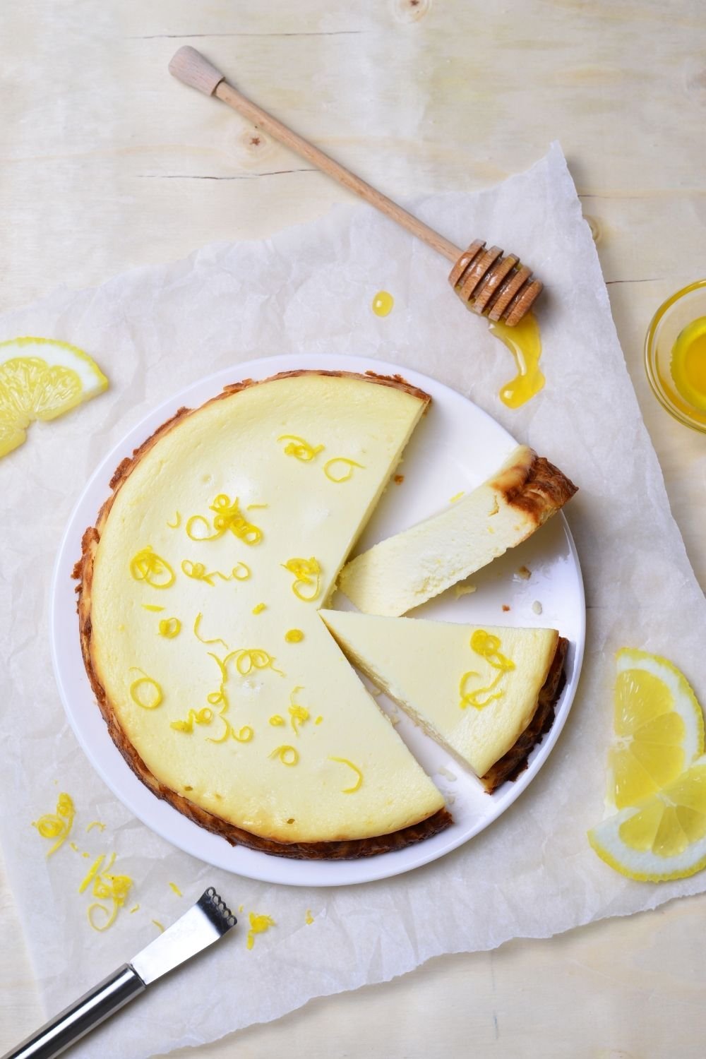 Buttermilk and Honey Cheesecake Recipe