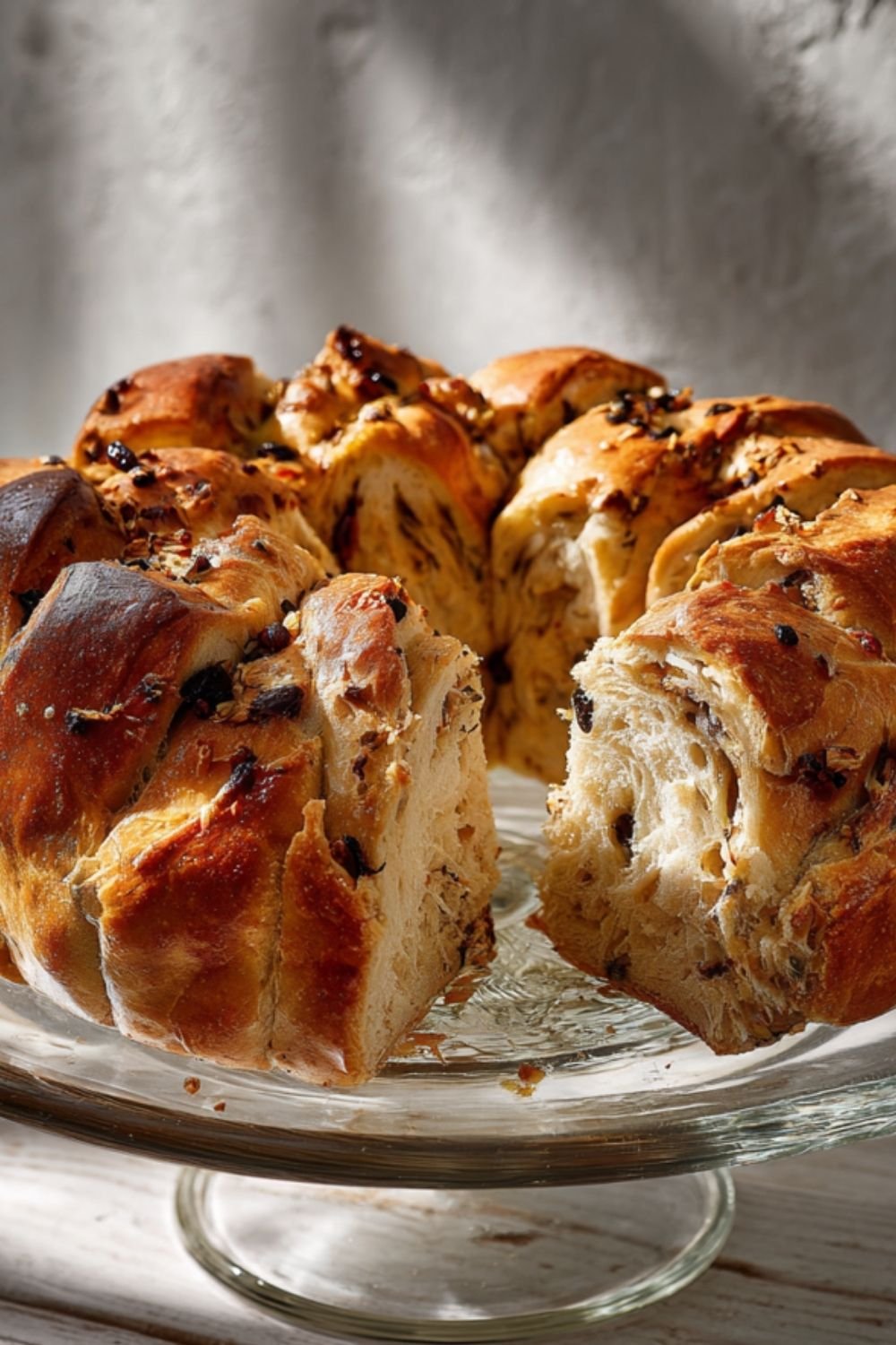 Cheese and Olive Crown Loaf