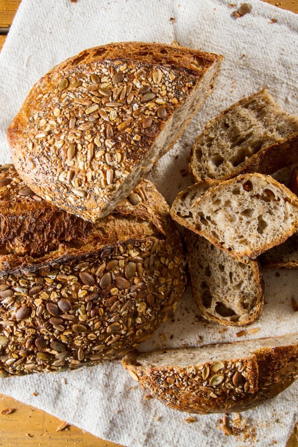 Farmhouse Brown Seeded Loaves