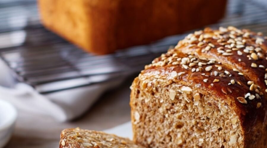 Honey-Glazed Walnut Bread