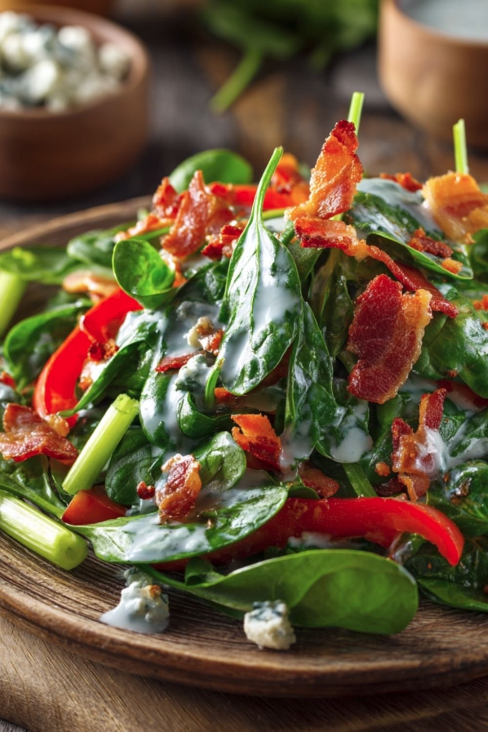 Spinach and Bacon Salad