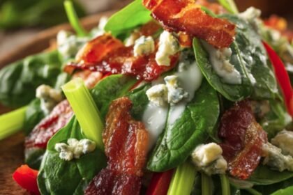 Spinach and Bacon Salad