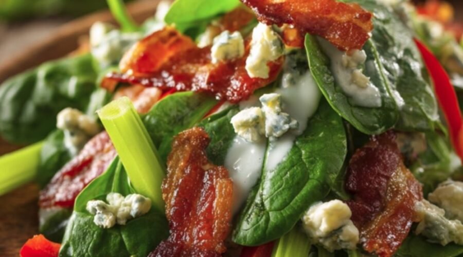 Spinach and Bacon Salad