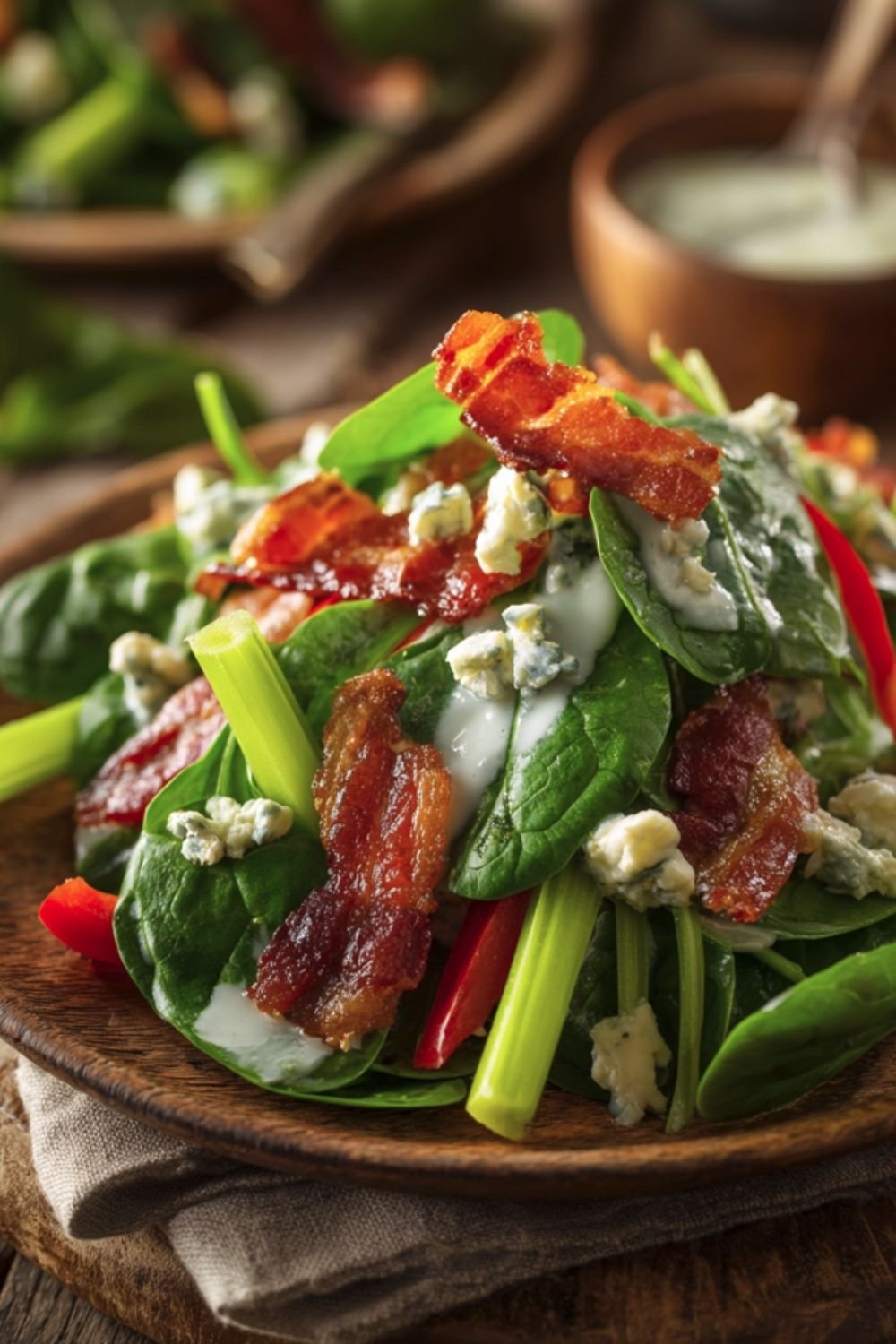 Spinach and Bacon Salad