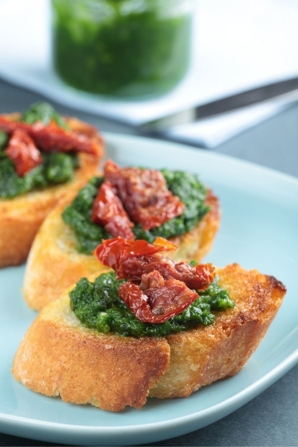 Sun-dried Tomato Crostini