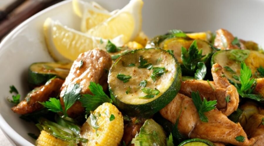 Turkey and Lemon Stir-fry