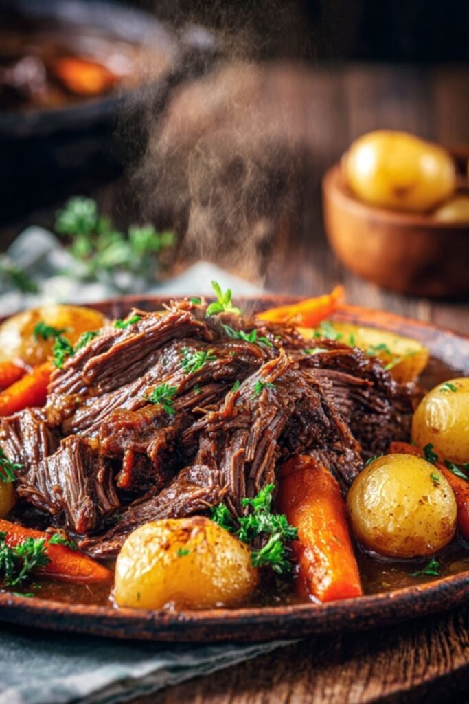 beef pot roast with vegetables