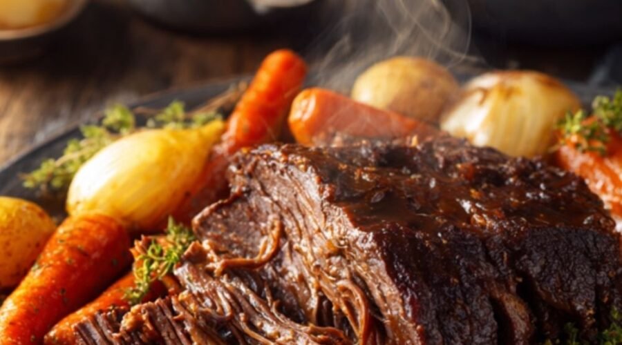 beef pot roast with vegetables