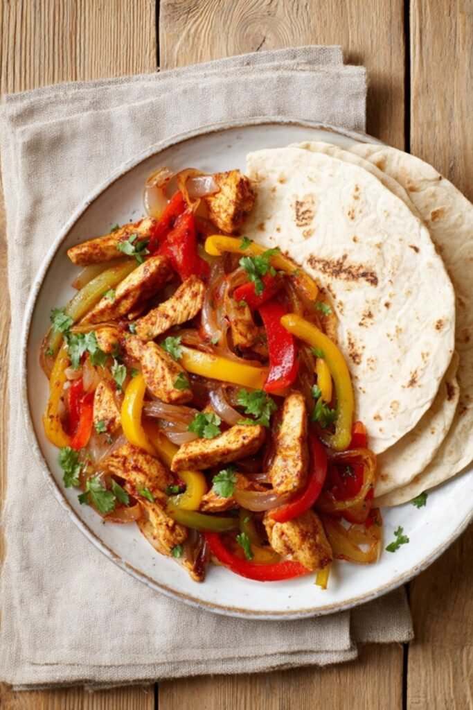 Fajita recipe Mary Berry with citrus marinated flank steak and radish pico de gallo