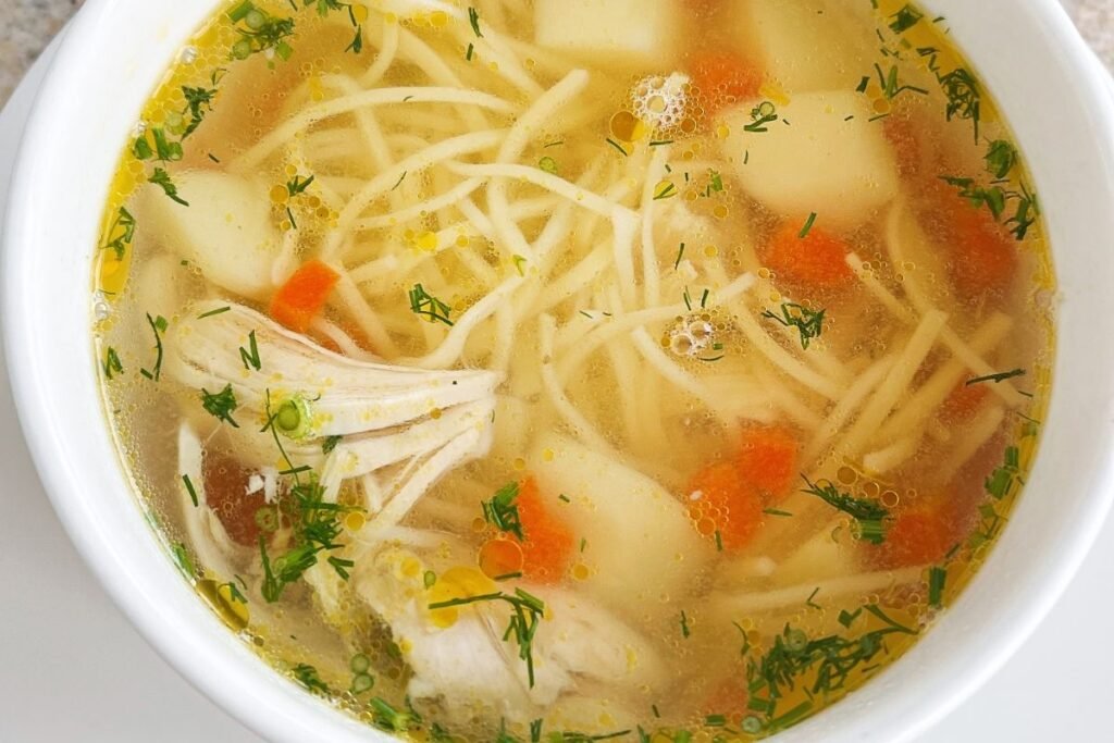 mary berry chicken noodle soup
