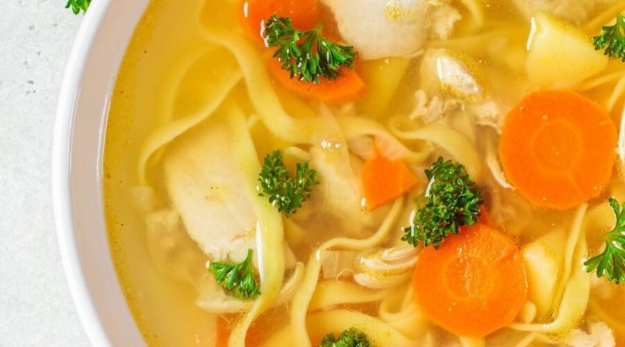 mary berry chicken noodle soup
