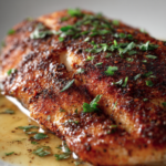 Cajun-spiced Red Snapper