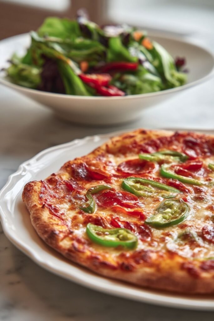 Jalapeno Deep-dish Pizza