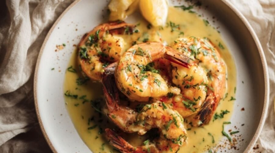 Jumbo Shrimp with Tarragon Sauce