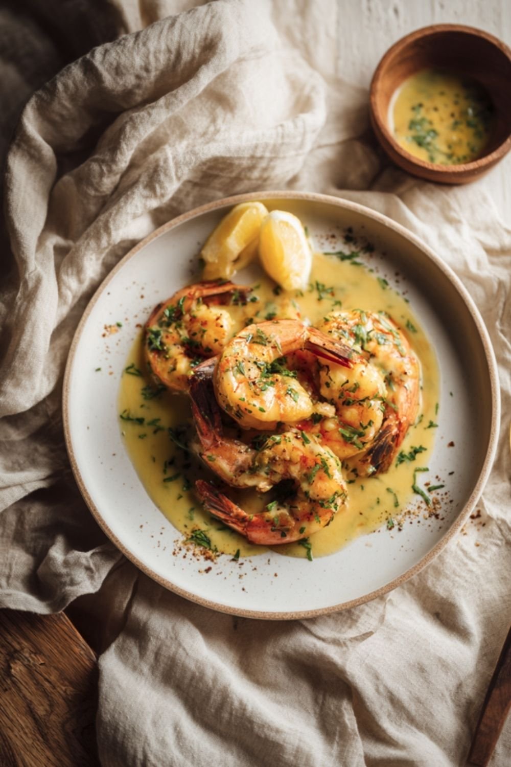 Jumbo Shrimp with Tarragon Sauce
