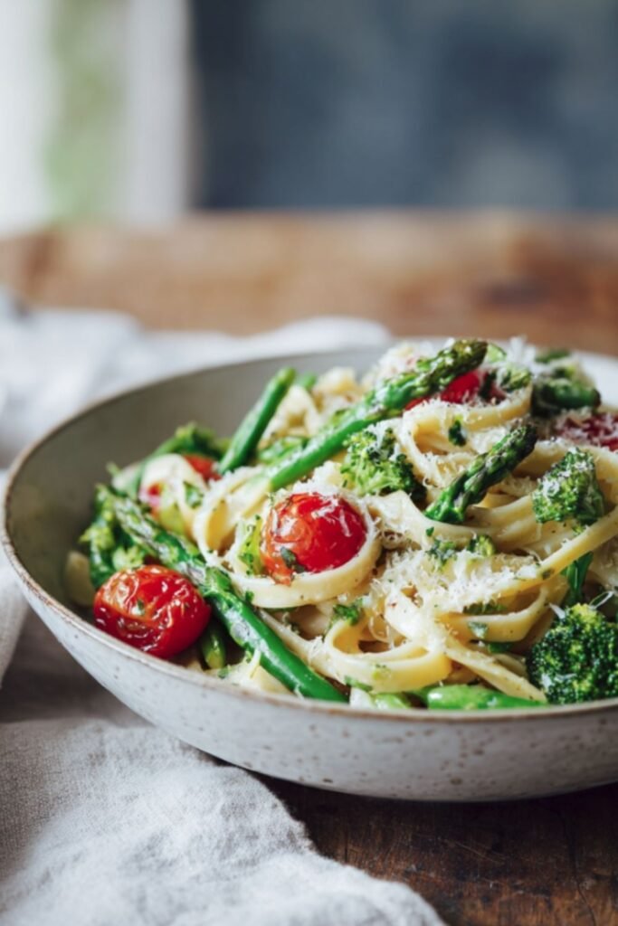 Mary Berry Fettuccine Primavera