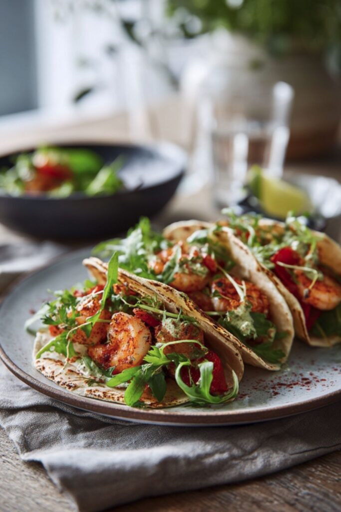 Mary Berry Prawn Tacos