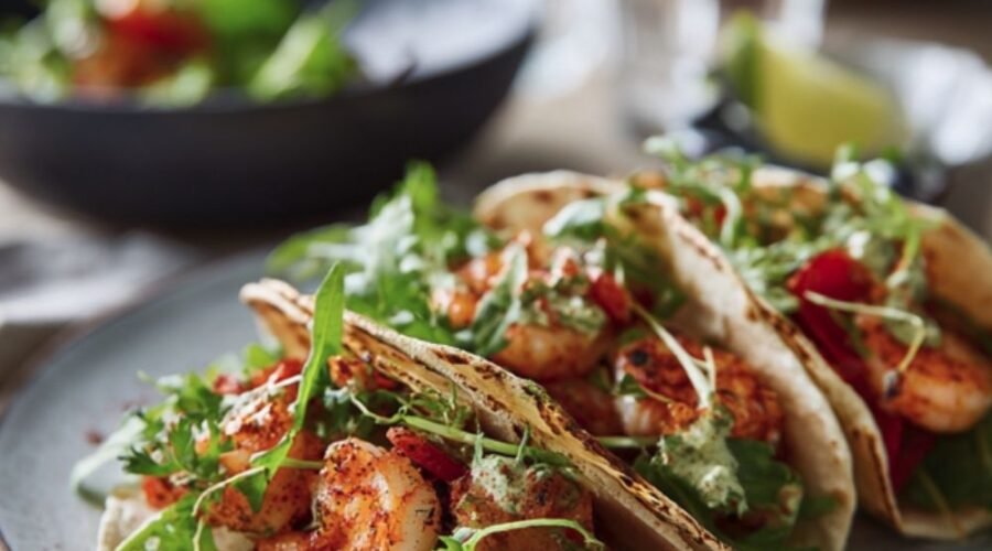 Mary Berry Prawn Tacos