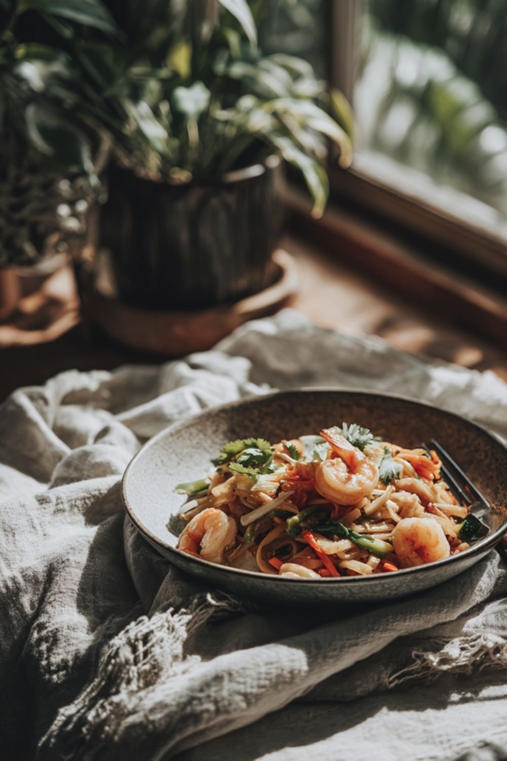 Pad Thai with Shrimp