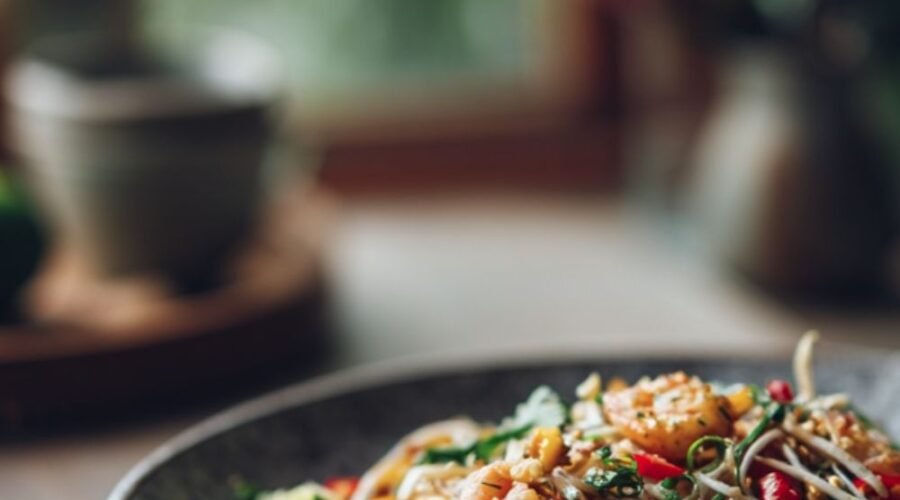 Pad Thai with Shrimp
