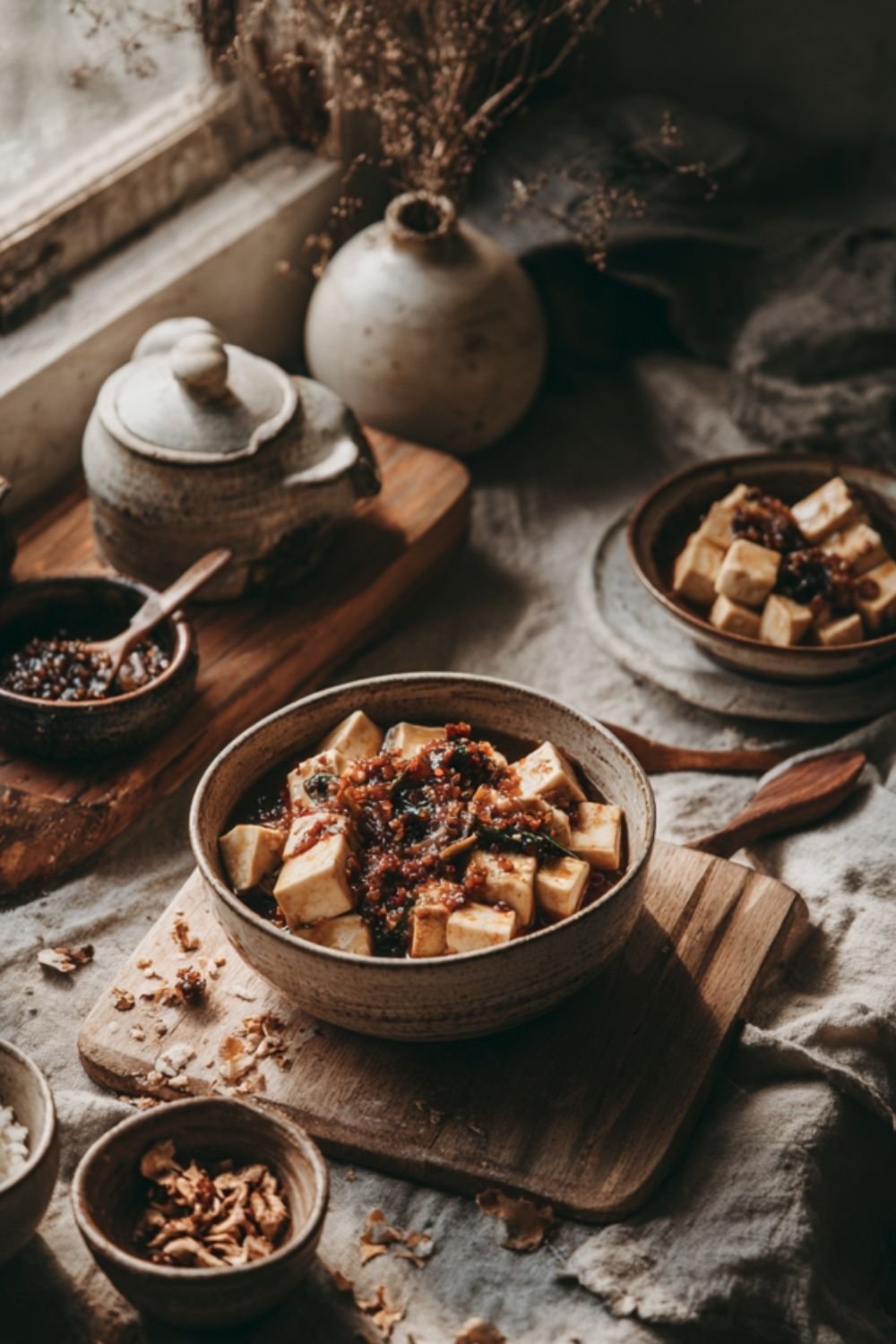 Peking Tofu with Plum Sauce