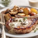 Pork Chops with Mixed Peppercorns