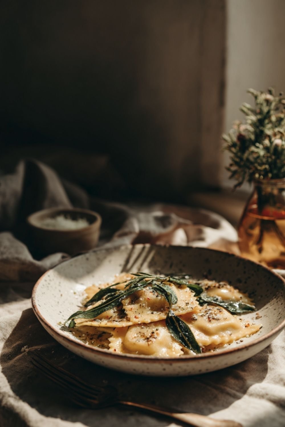 Spinach And Ricotta Ravioli
