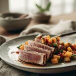 Tuna Steaks with Orange Relish