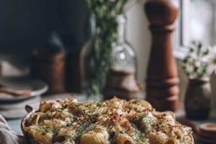 Tuna and Fennel Pasta Bake
