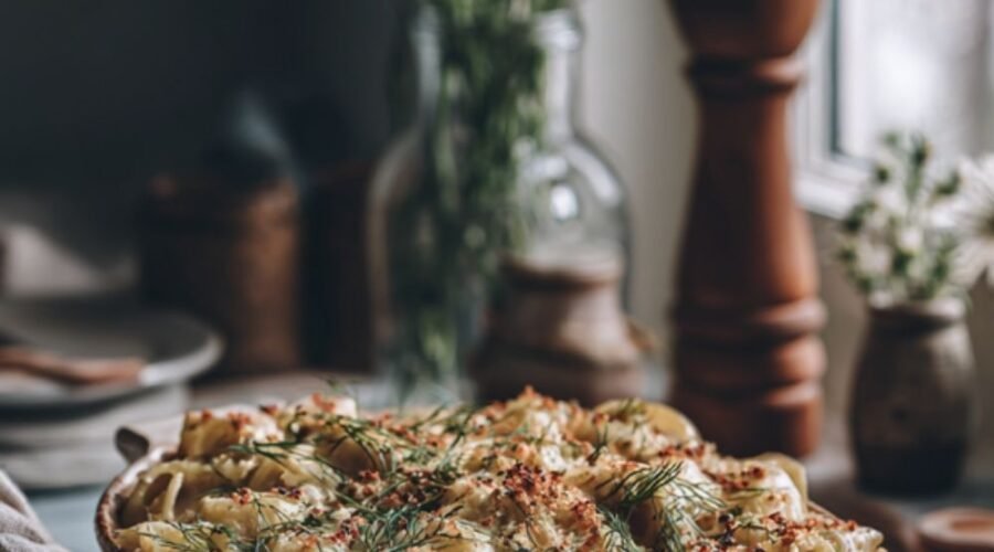 Tuna and Fennel Pasta Bake