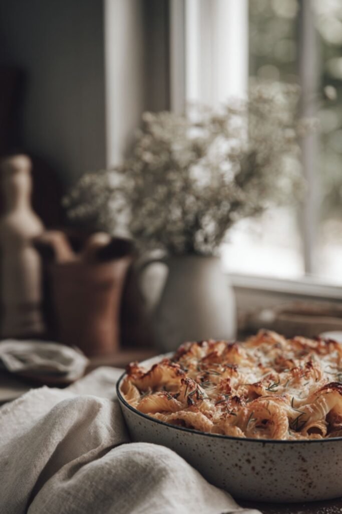 Tuna and Fennel Pasta Bake