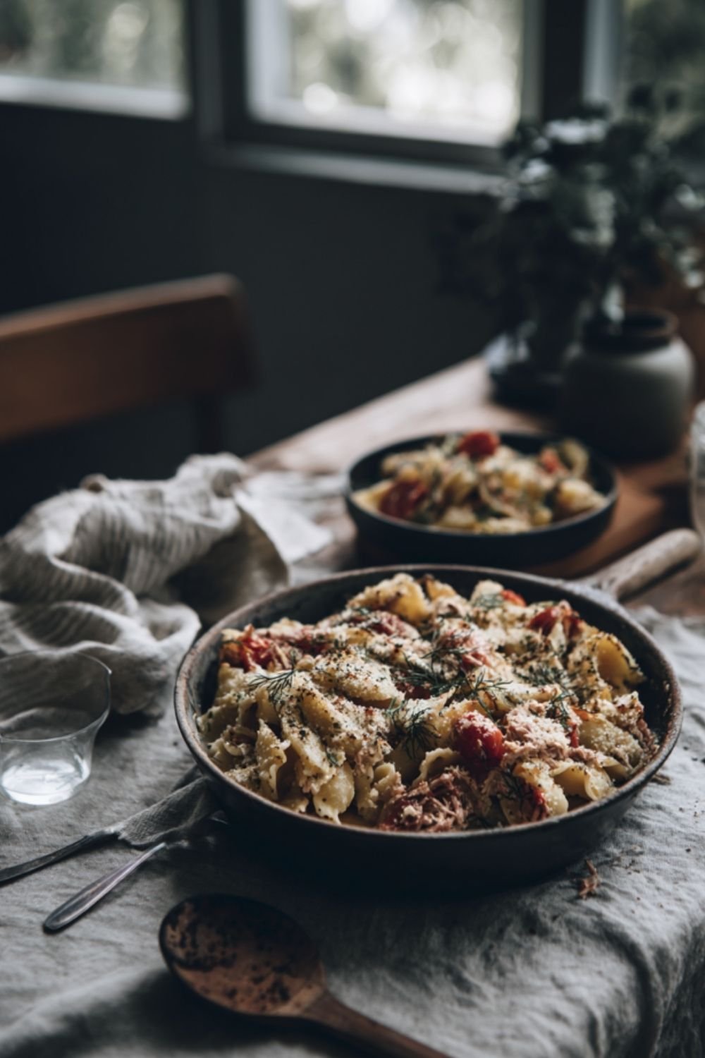 Tuna and Fennel Pasta Bake