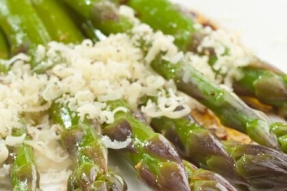 Mary Berry Asparagus with Parmesan