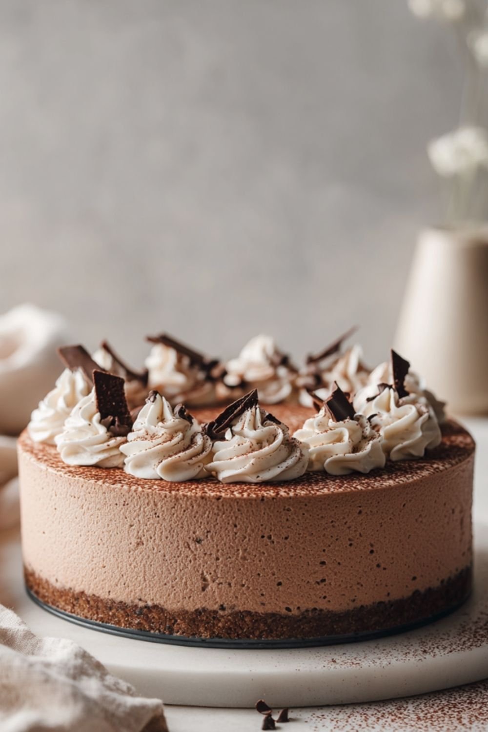 Mary Berry Chocolate chip cheesecake