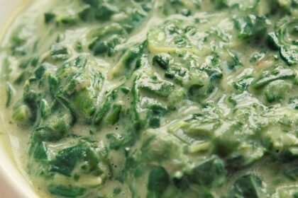 Mary Berry Creamed spinach