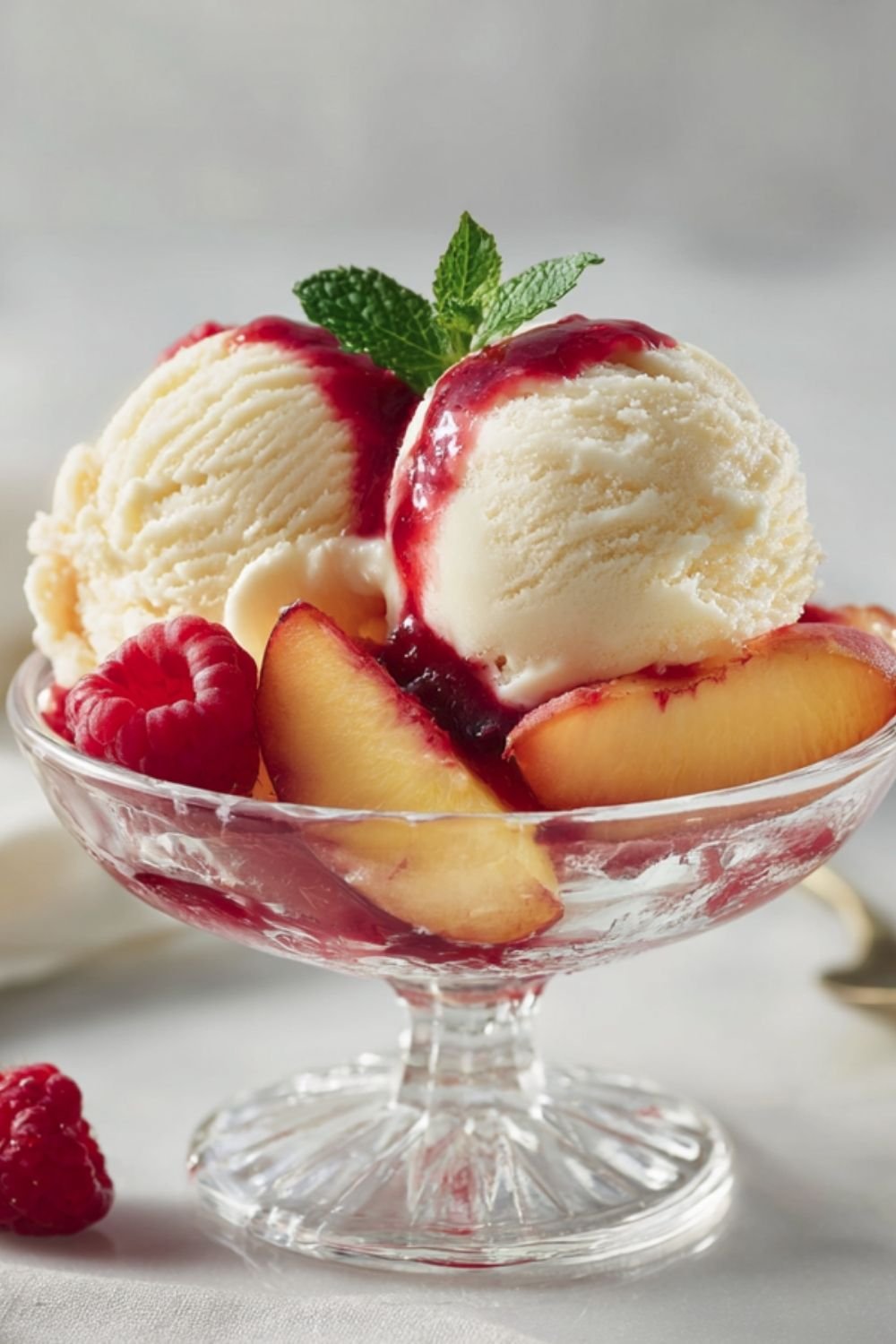 Mary Berry Peach Melba