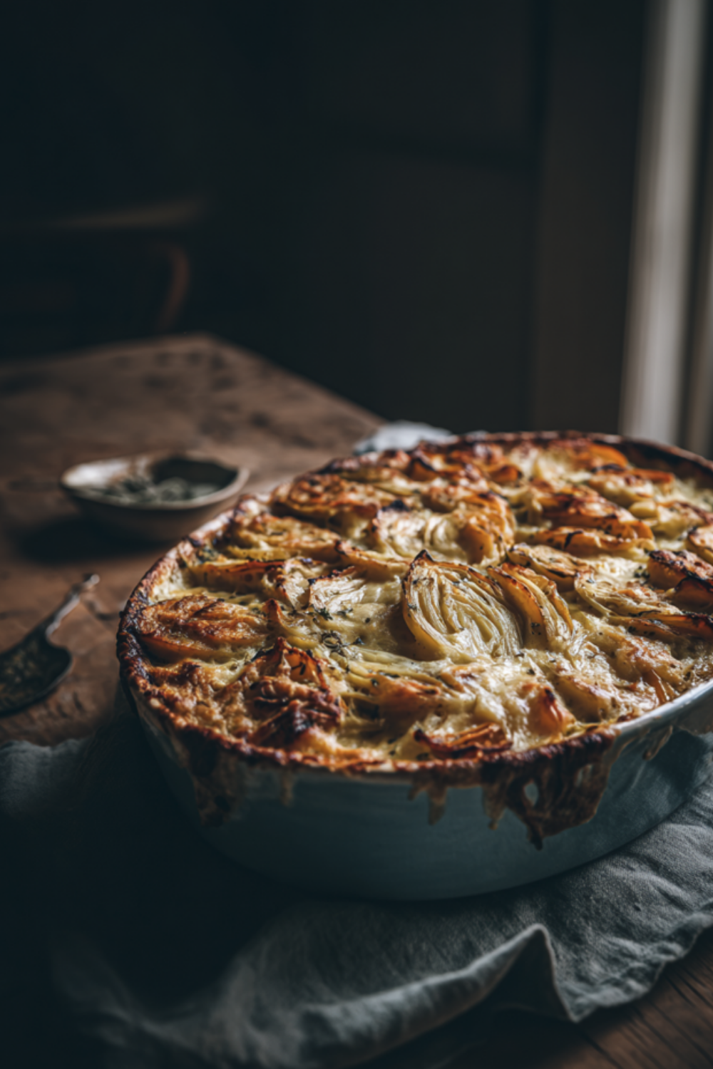 Fennel Sweet Potato Gratin Recipe
