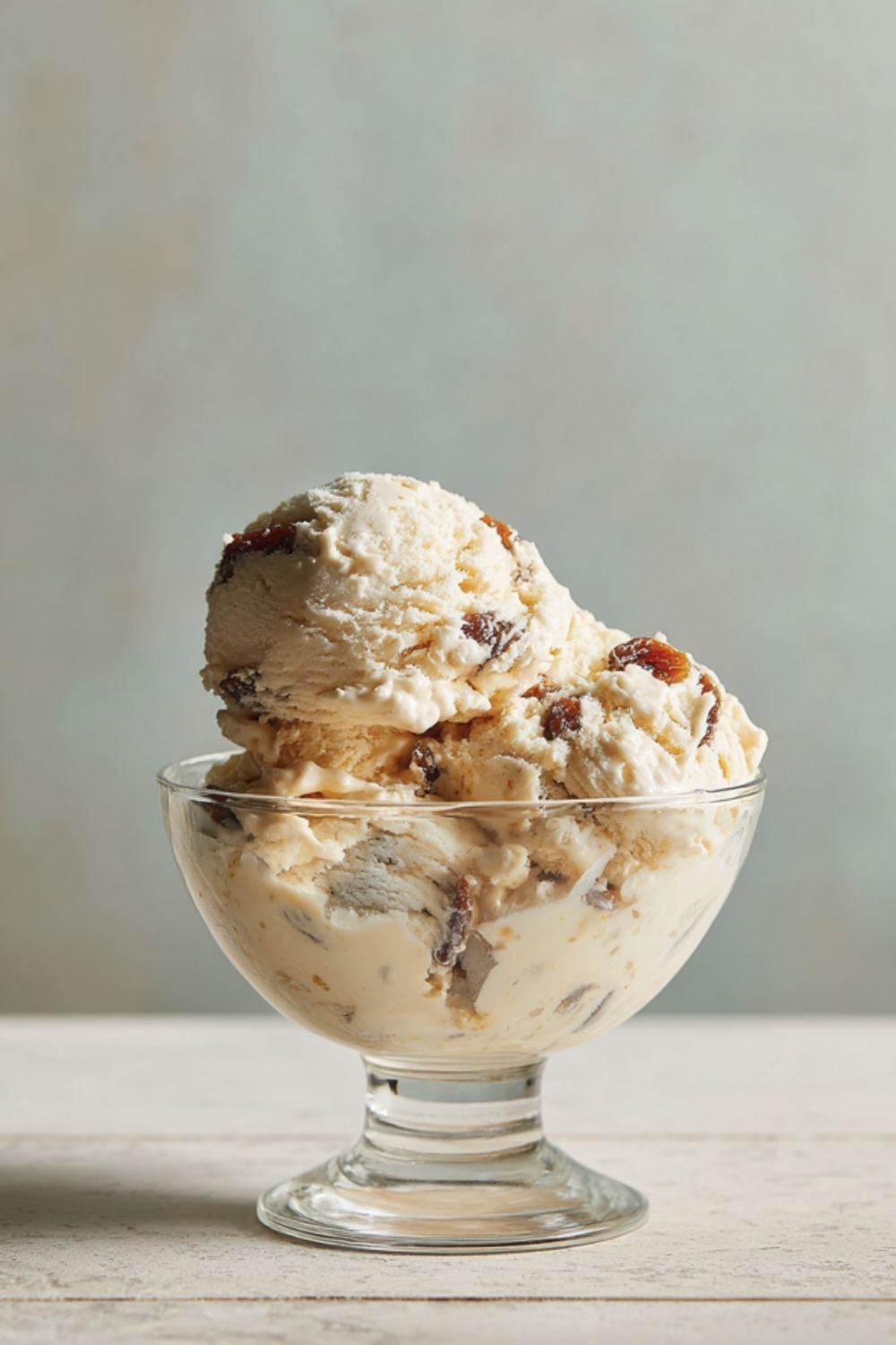 Mary Berry Rum and raisin ice cream