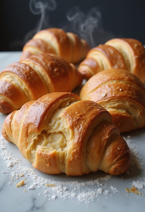 preheat refrigerate roll laminate