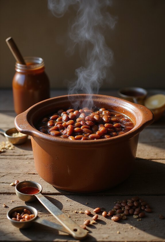 soaking boiling flavoring slow cooking beans