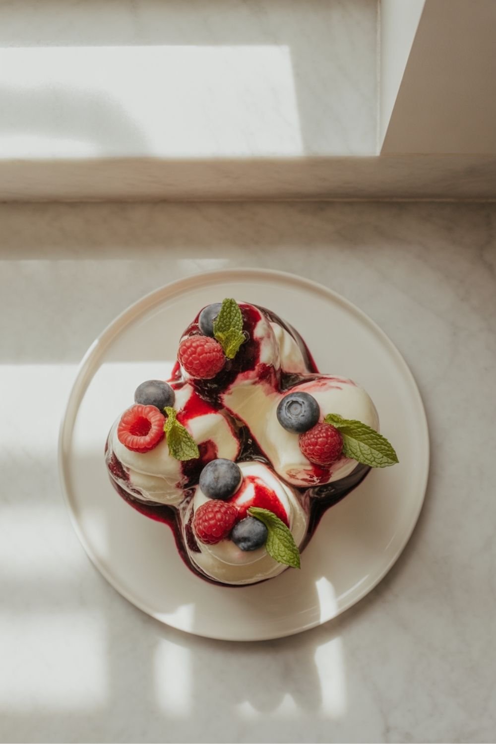 Frozen Yogurt Fruit Appetizer Recipe