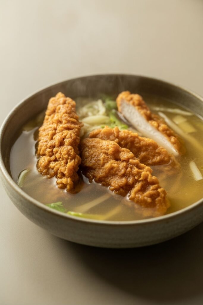Crispy Low Carb Chicken Soup Recipe