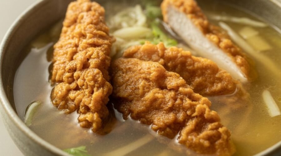 Crispy Low Carb Chicken Soup Recipe