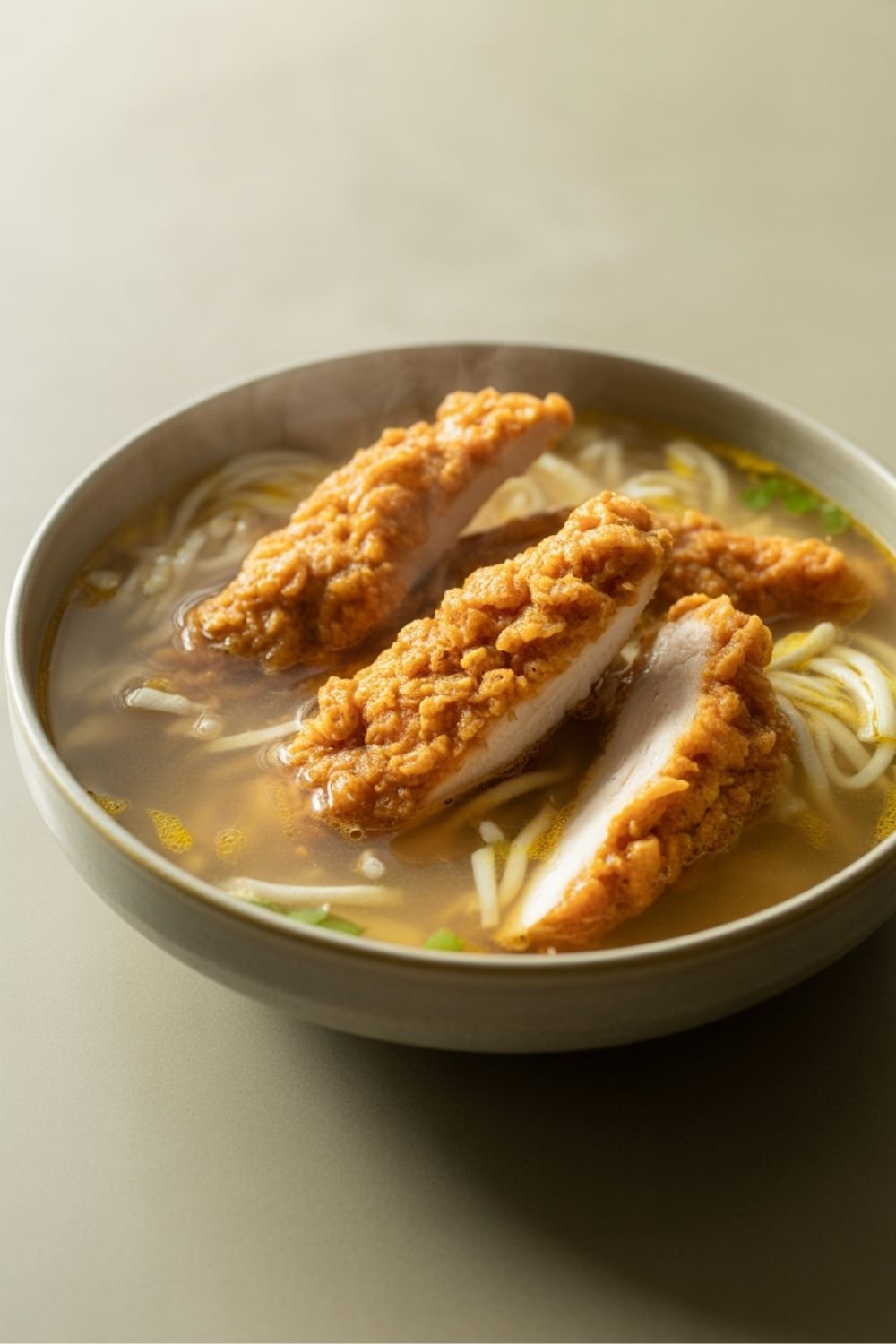 Crispy Low Carb Chicken Soup Recipe