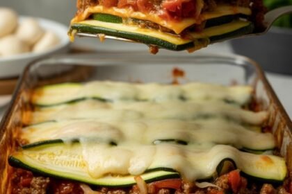 Low Carb Zucchini Beef Bake